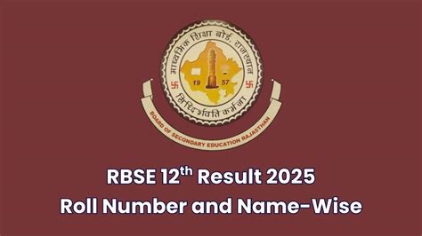 rbse class 12 result 2022 name wise